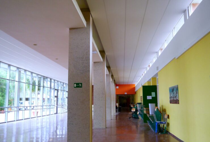 Der Pausenraum nach Fertigstellung