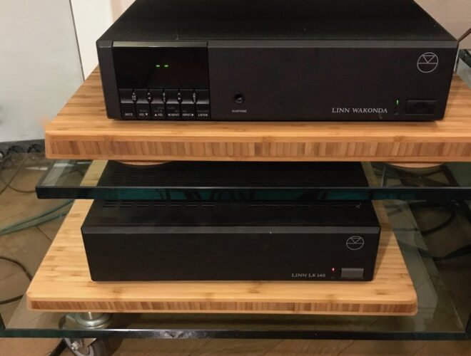 Aptitlig Hackblock als HiFi-Basis