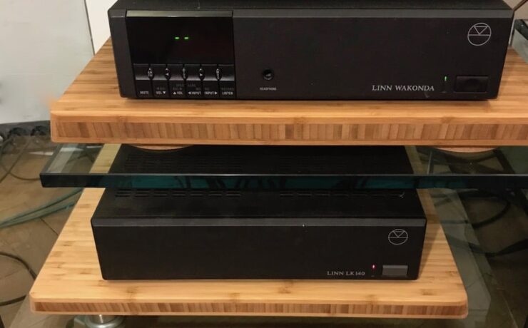 Aptitlig Hackblock als HiFi-Basis