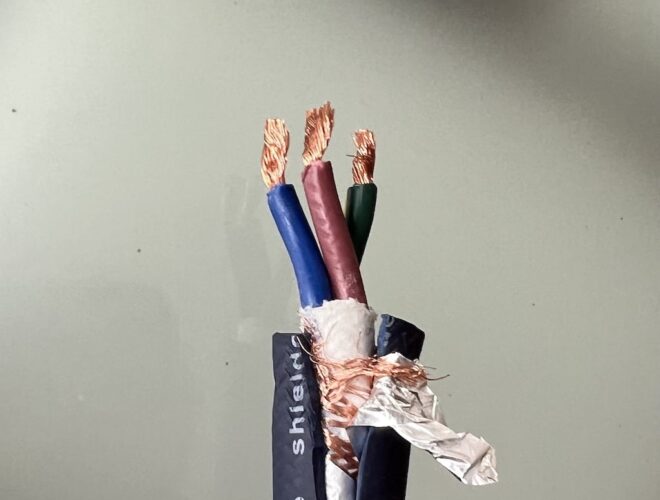 Geschirmtes Netzkabel