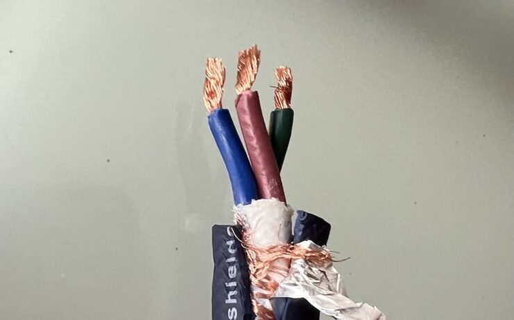 Geschirmtes Netzkabel