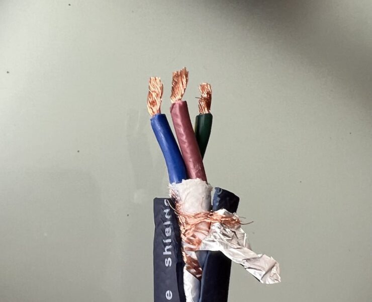 Geschirmtes Netzkabel