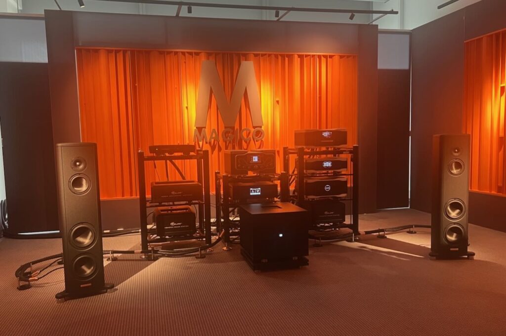 Magico mit WADAX Elektronik dahinter