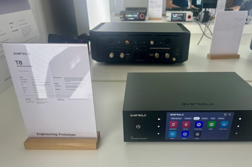 Transport hier ist Streamer only, ohne DAC
