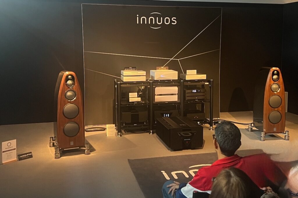Schön war der Klang und das Design der Innuos LInie