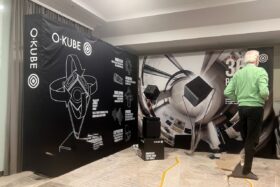 Auf der HiFi Deluxe immer ein Exoten-Treff - hier der Q-Cube