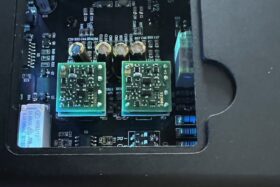Sparkos OpAmps an Stelle der Chips.