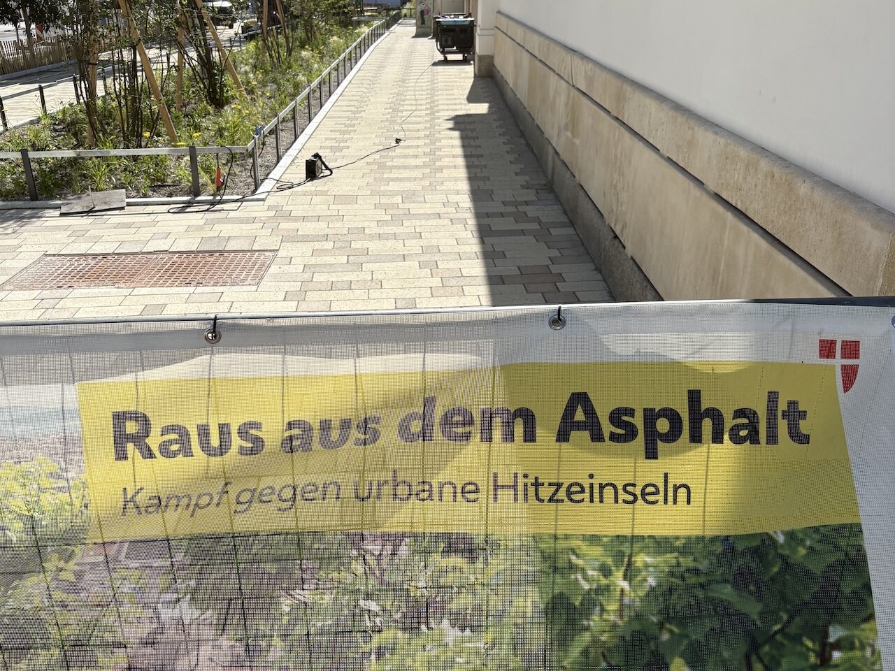 Raus aus dem Asphalt - rein ins teure Pflaster