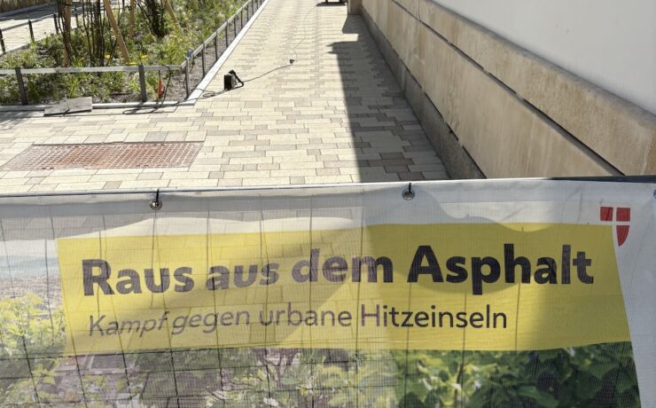 Raus aus dem Asphalt - rein ins teure Pflaster