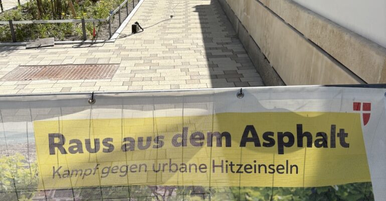 Raus aus dem Asphalt - rein ins teure Pflaster
