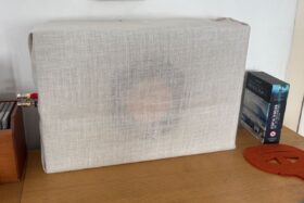 Mit Stoff überzogener LS