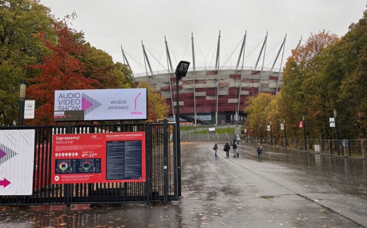 Von allen Seiten beeindruckend - Das Stadion von Warschau