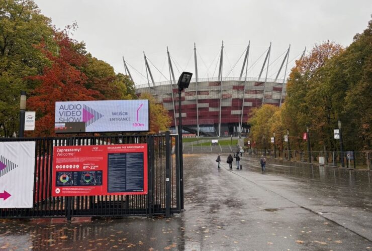 Von allen Seiten beeindruckend - Das Stadion von Warschau
