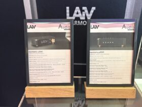 Gleich biem Eingang lockt der LAIV Harmony µDAC