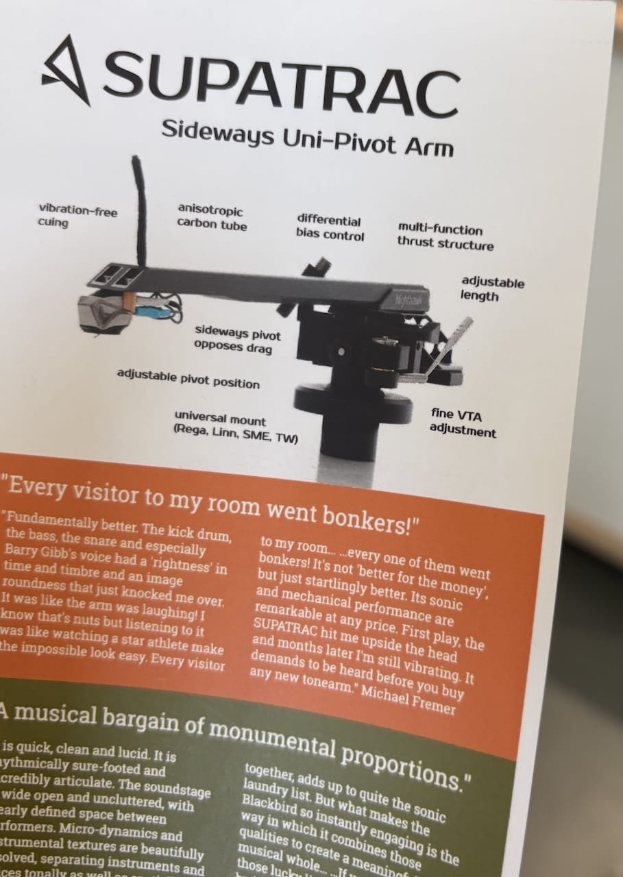 Der Tonarm über den alle sprechen . Horizontale Einpunktaufhängung um 12000€